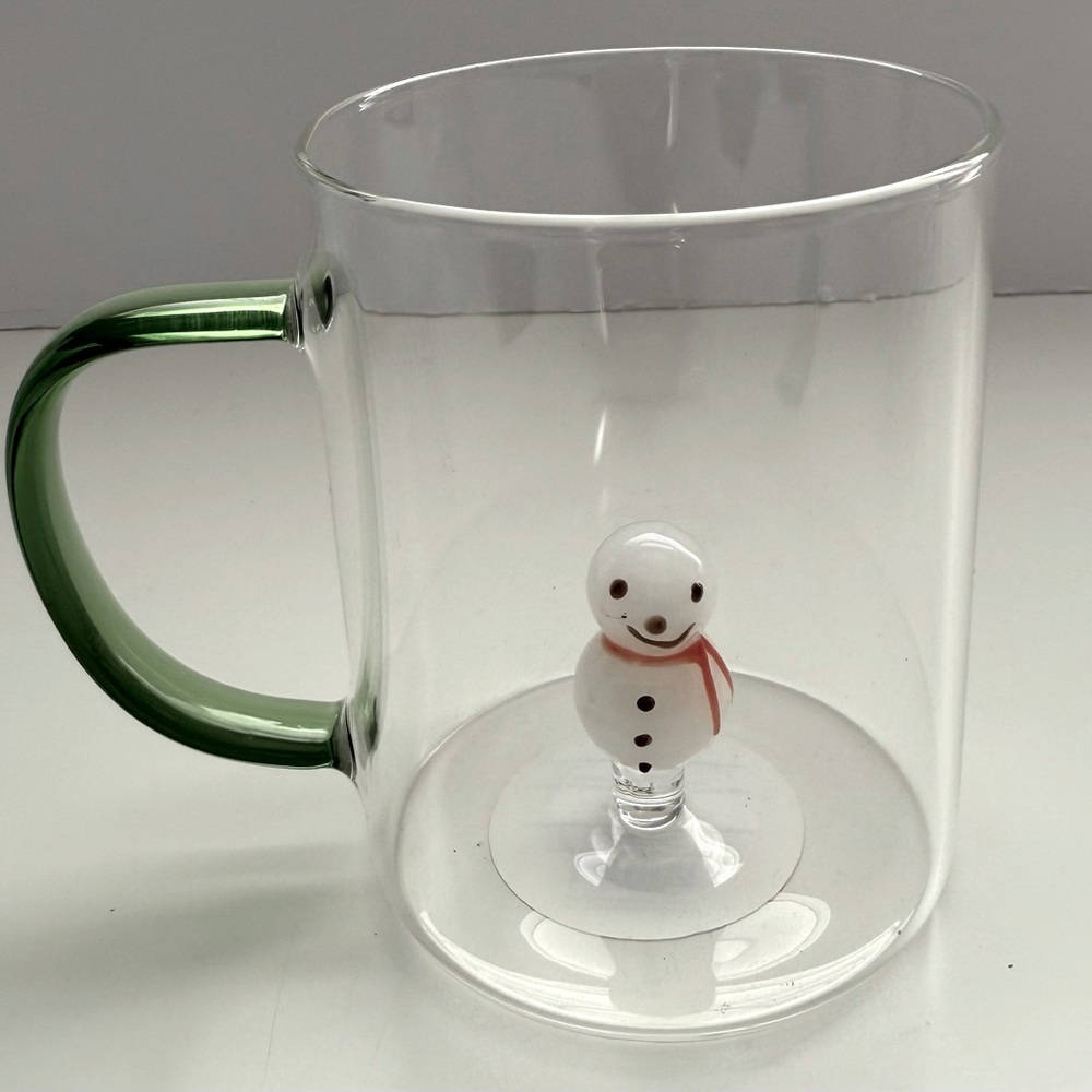 Holiday Peekaboo Borosilicate Glass Mug - 400ml - Picture 3 of 5